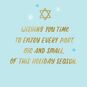 Menorah and Star of David Hanukkah Gift Card Greeting sentiment image number 2