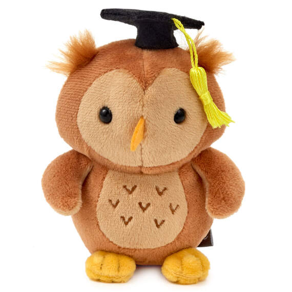 Wise Owl Plush Graduation Gift Card Holder, 4.75"