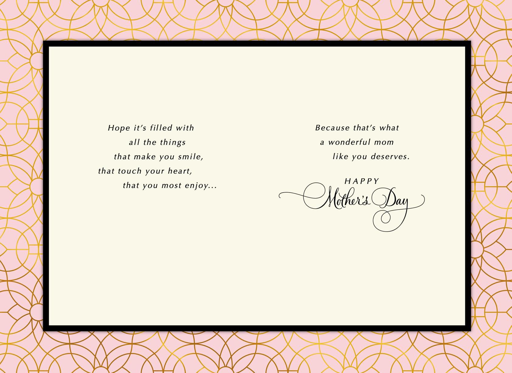 Wishes for Smiles Mother's Day Card