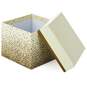 5" Square Champagne Bubbles on Ivory Gift Box, , large image number 4