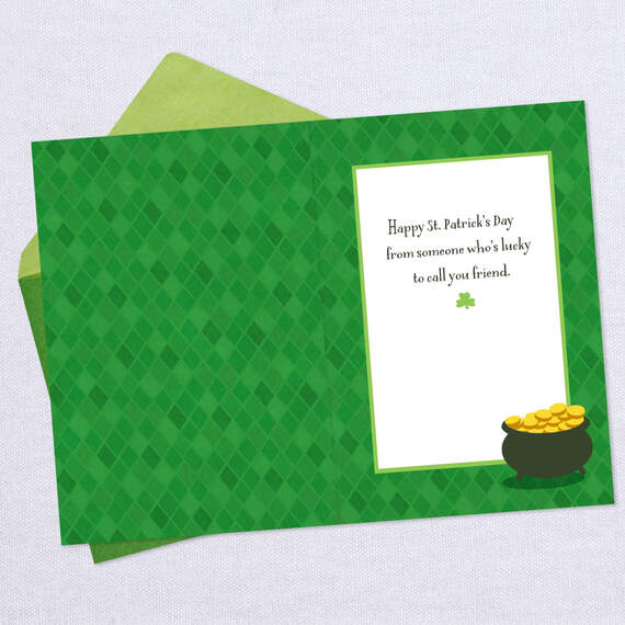 Lucky to Call You a Friend St. Patrick's Day Card, , large image number 3