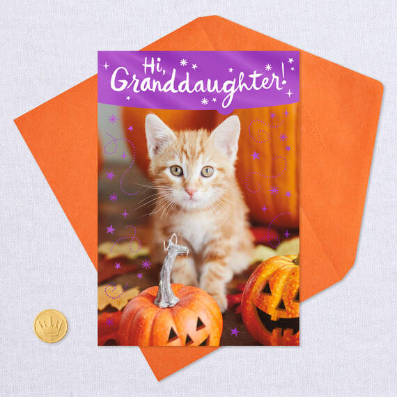 You're Meow-velous Cat Halloween Card for Granddaughter, , large image number 5
