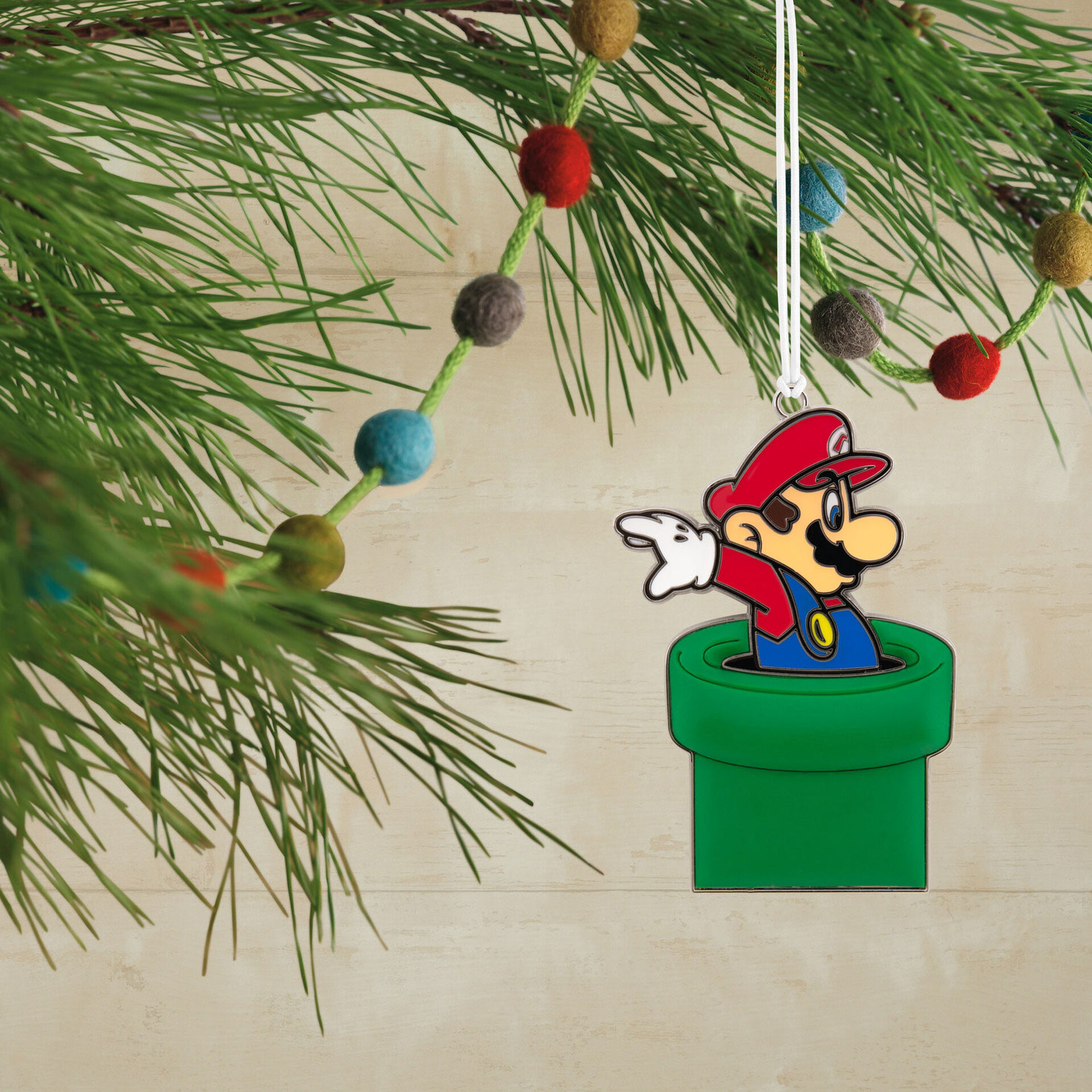 Nintendo Super Mario™ Metal Hallmark Ornament - Gift Ornaments - Hallmark