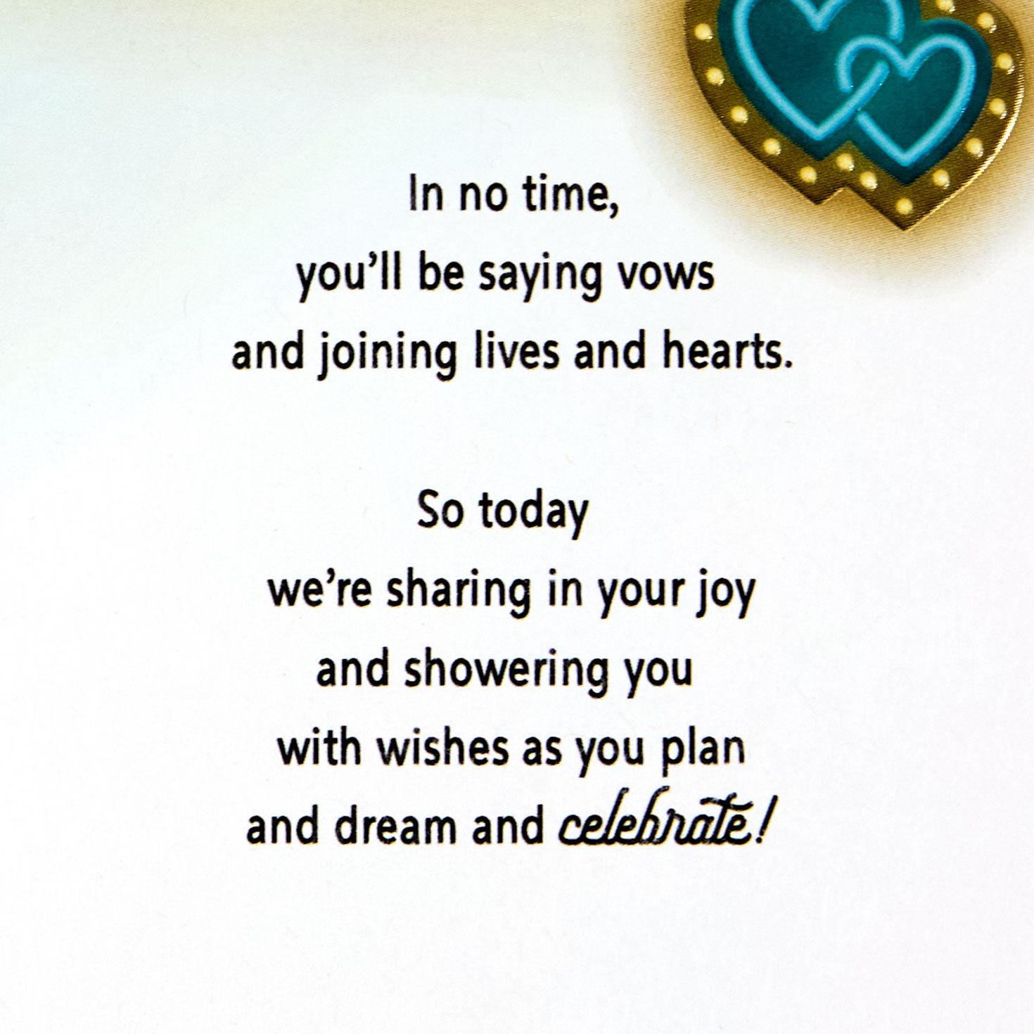 Coming Soon Customizable Wedding Shower Card With Title Stickers for only USD 5.99 | Hallmark