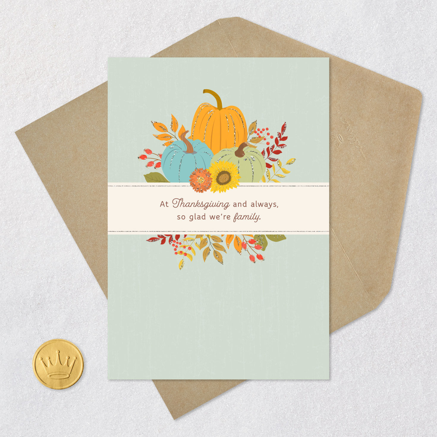 So Glad We're Family Thanksgiving Card for only USD 2.00 | Hallmark