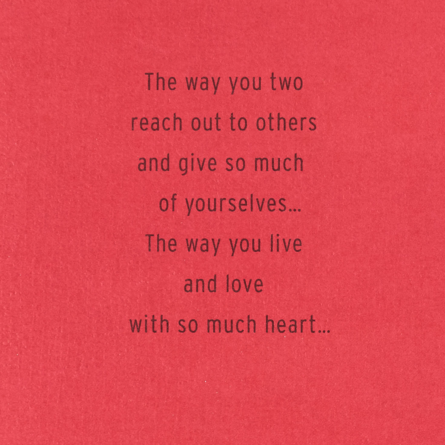Black and Red Hearts Valentine for Son and Daughter-in-Law sentiment image number 2