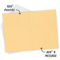 Fall Leaves Frame Custom Thanksgiving Card, , large image number 4