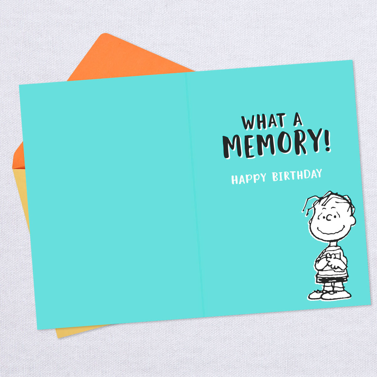 Peanuts® Linus Admitting Your Age Birthday Card Greeting Cards Hallmark