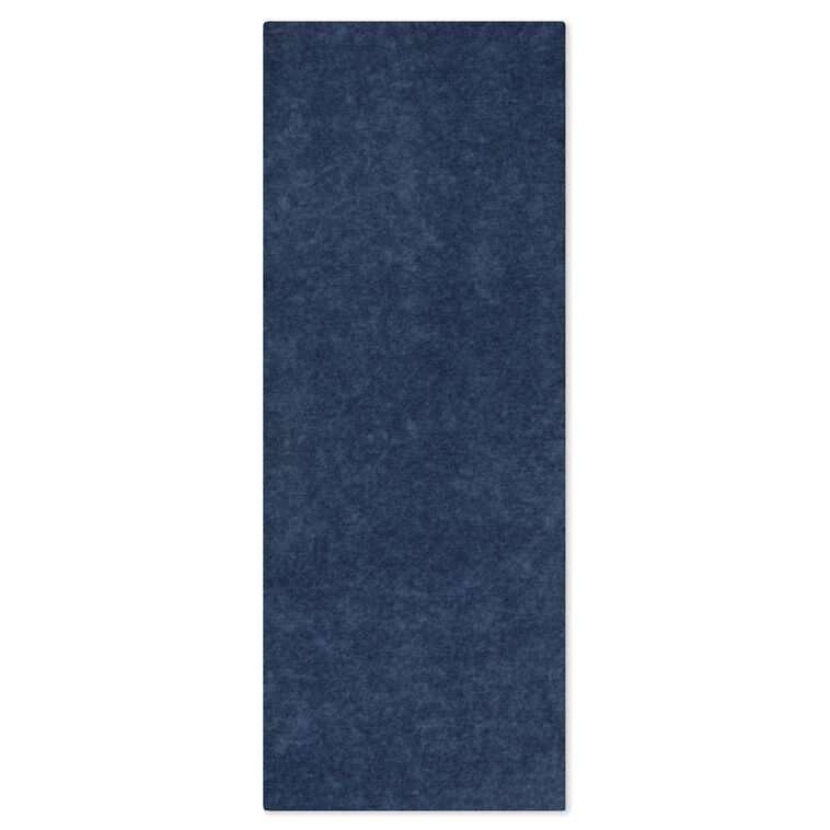Solid Navy Blue Tissue Paper, 8 sheets