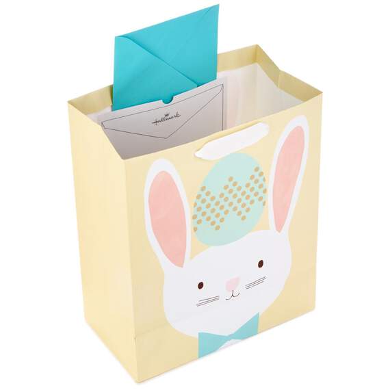 Bunny With Egg Large Easter Gift Bag, 13", , large image number 2