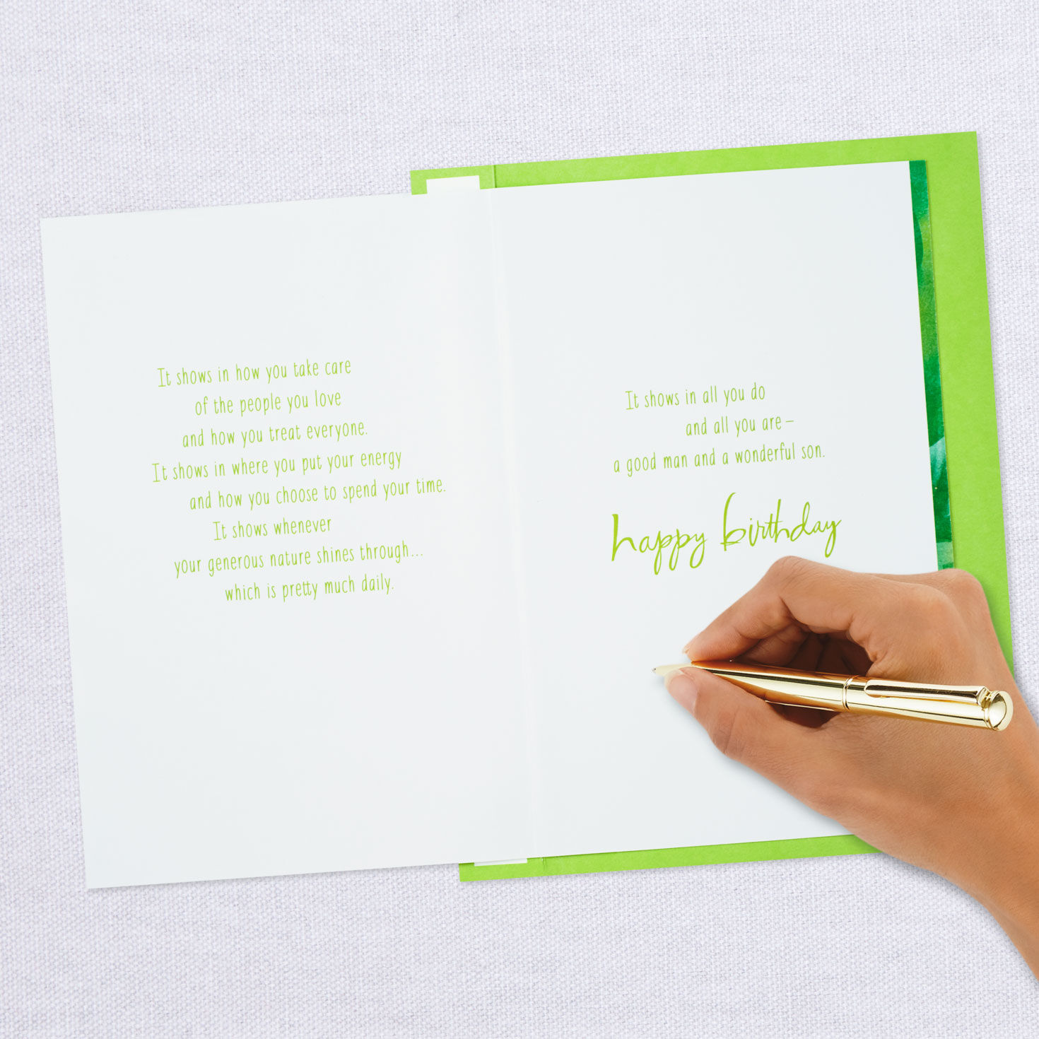 You're a Good Man Birthday Card for Son, , large image number 7