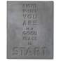 Good Place to Start Stamped Concrete Sign, 8x10, , large image number 1