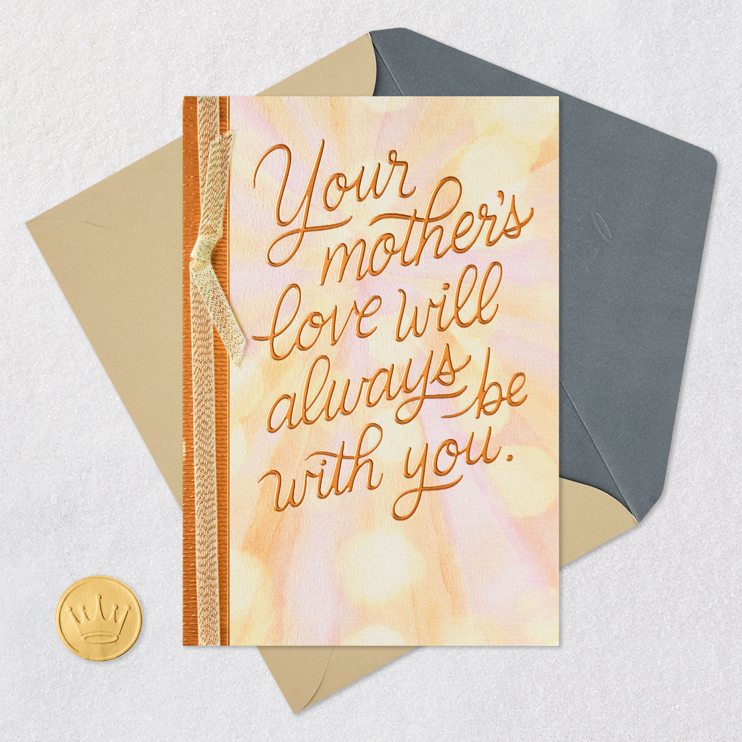 Her Love Is Always with You Loss of Mother Sympathy Card, , large image number 5