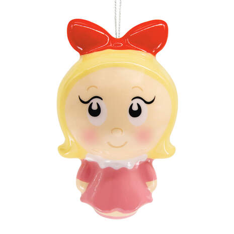 Cindy-Lou Who Christmas Ornament front