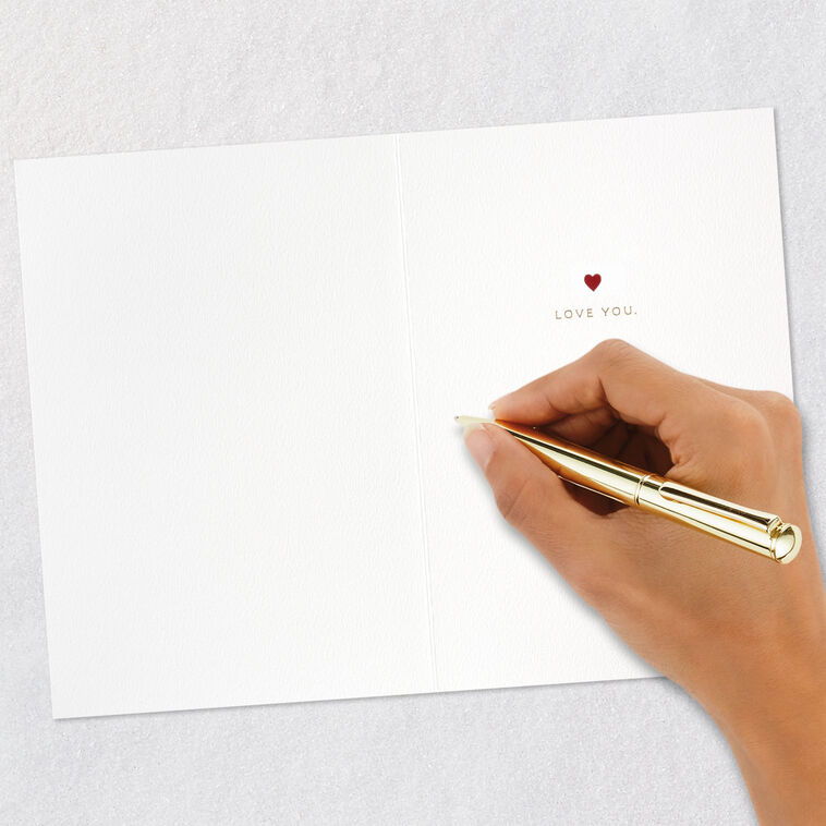 Heart Road Map With Pin Signature Love Card Signing card image number 7