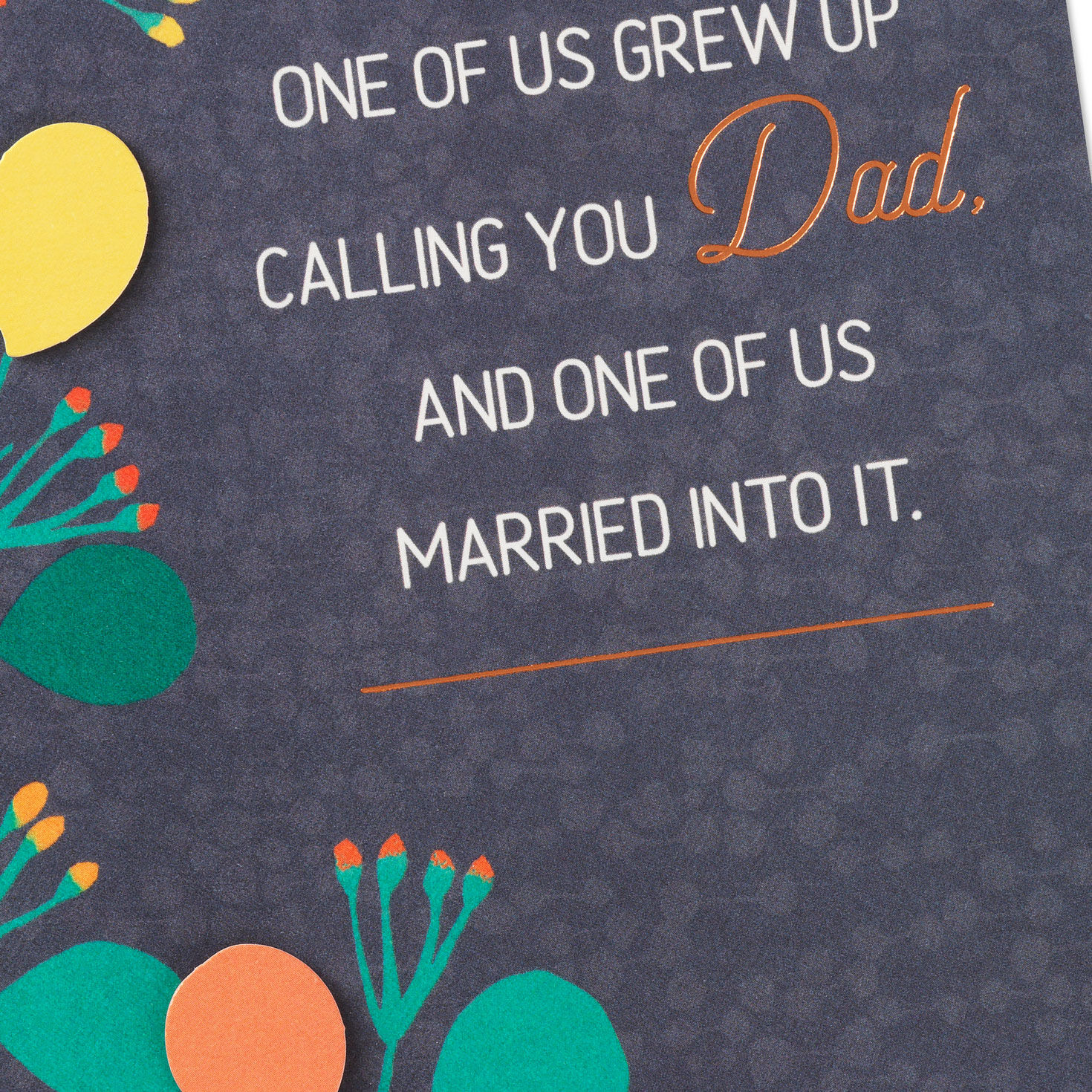 Colorful Leaves Dad Father's Day Card From Both Card Front Detail image number 4