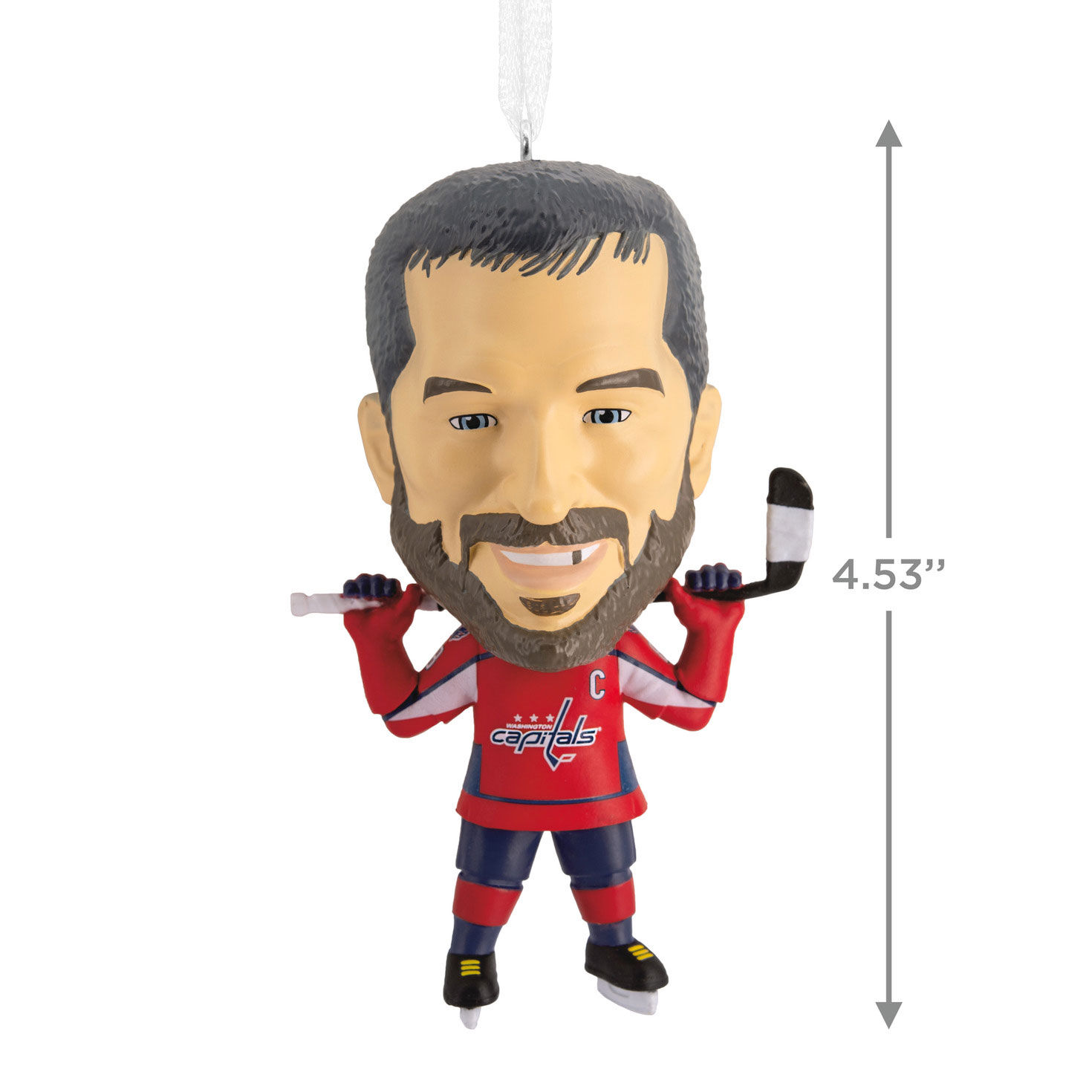 NHL Washington Capitals&reg; Alex Ovechkin Bobblehead Ornament, , large image number 3