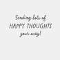 Happy Thoughts Dog With Bubbles Encouragement Card, , large image number 2