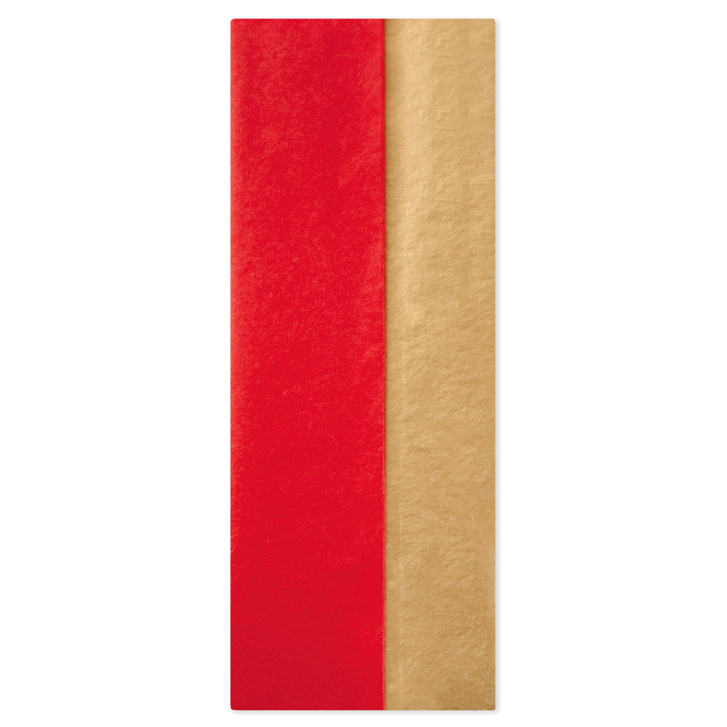 Cherry Red/Gold 2-Pack Valentine's Day Tissue Paper, 6 sheets
