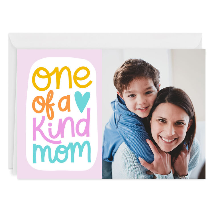 For a One of a Kind Mom Custom Love Card