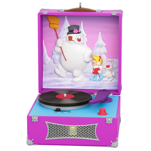 Frosty the Snowman™ Look at Frosty Go Ornament With Light and Sound, 