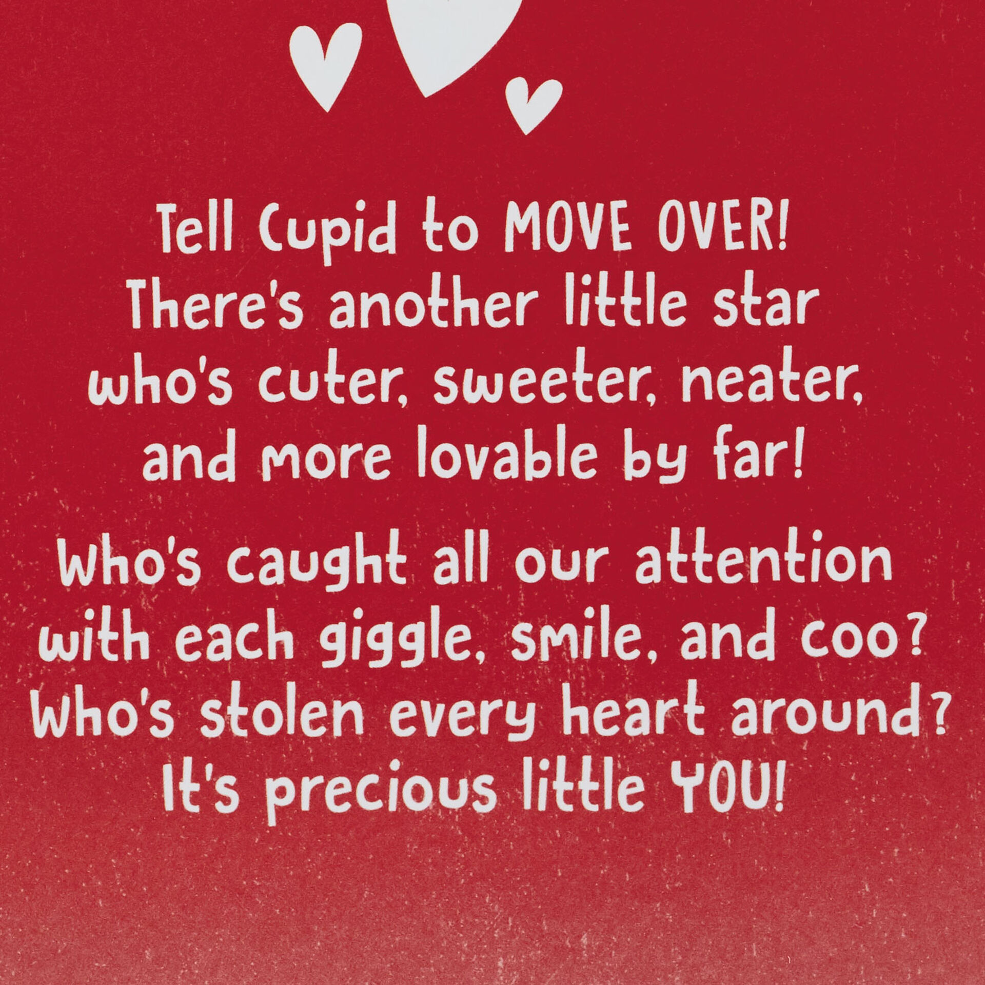 Baby's 1st Valentine's Day Card With Wearable Sticker - Greeting Cards ...
