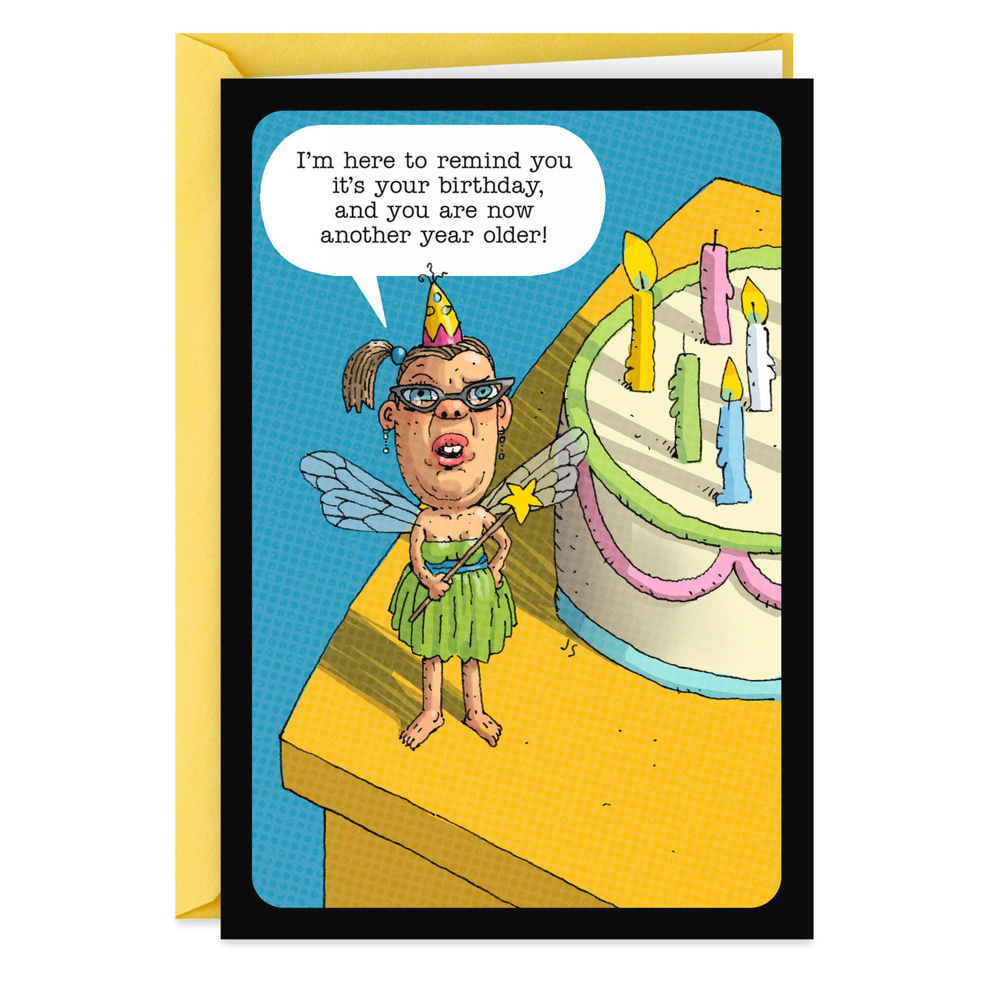 Annoying Fairy Funny Birthday Card Greeting Cards Hallmark