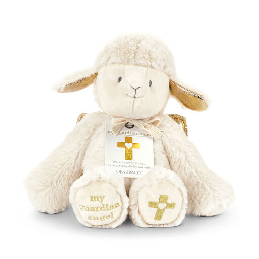 Demdaco Guardian Angel Plush Lamb, 7", 