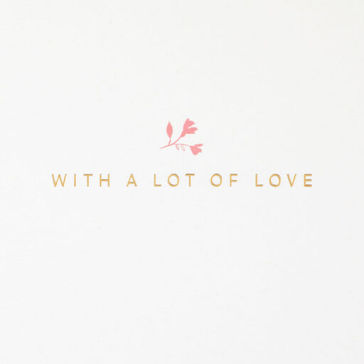 A Little Wish With Lots of Love Birthday Card, 