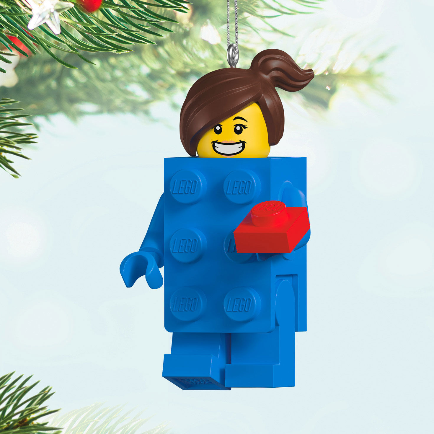 Brick Suit Girl LEGO Minifigure Keepsake Ornament  image number 2