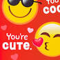 Emoji Faces Cute, Cool and Loved Valentine's Day Card, , large image number 4