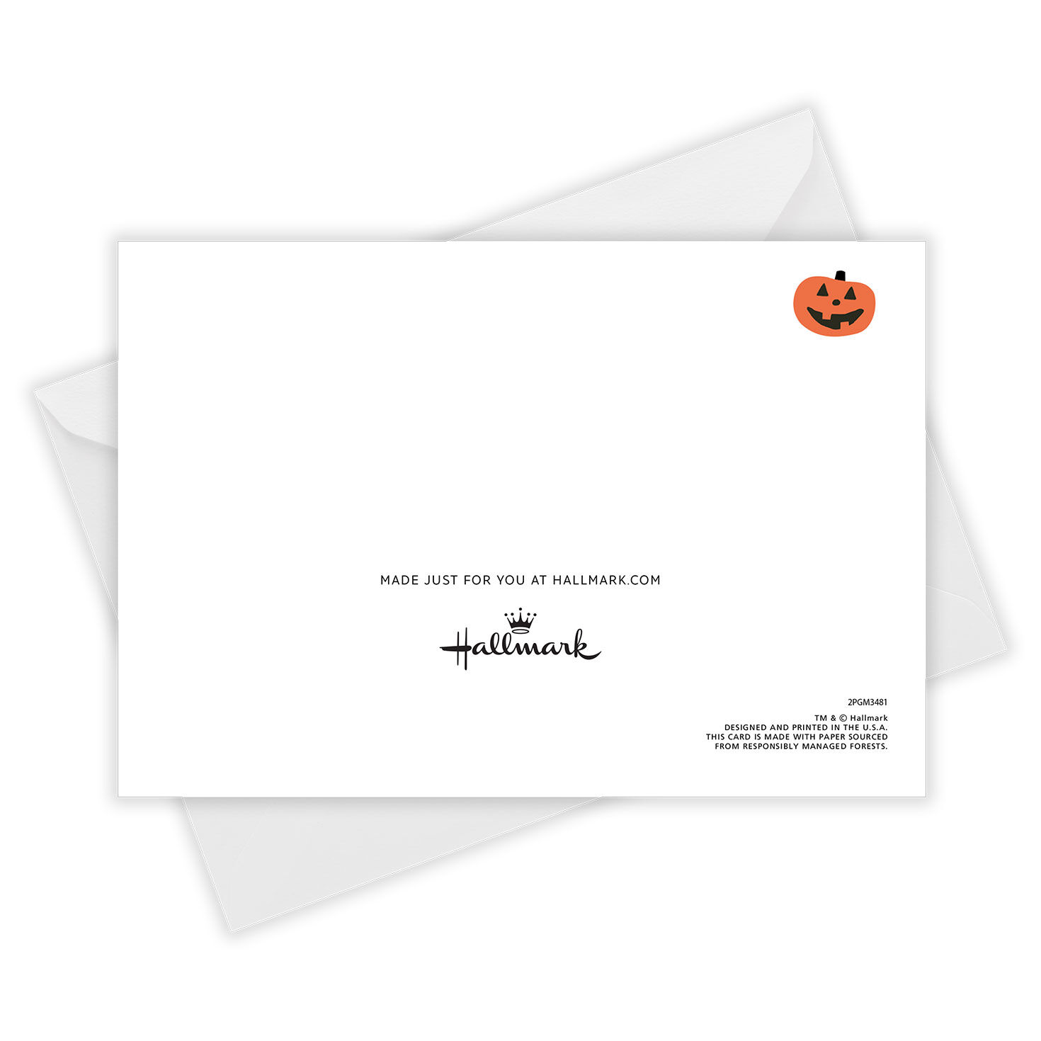 Bold Stripes Trick or Treat Custom Halloween Card, , large image number 5