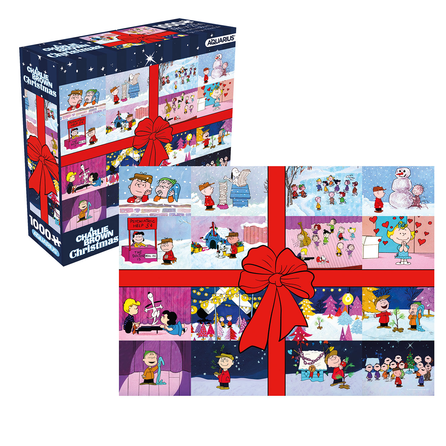 Aquarius Peanuts A Charlie Brown Christmas Present 1000-Piece Jigsaw Puzzle