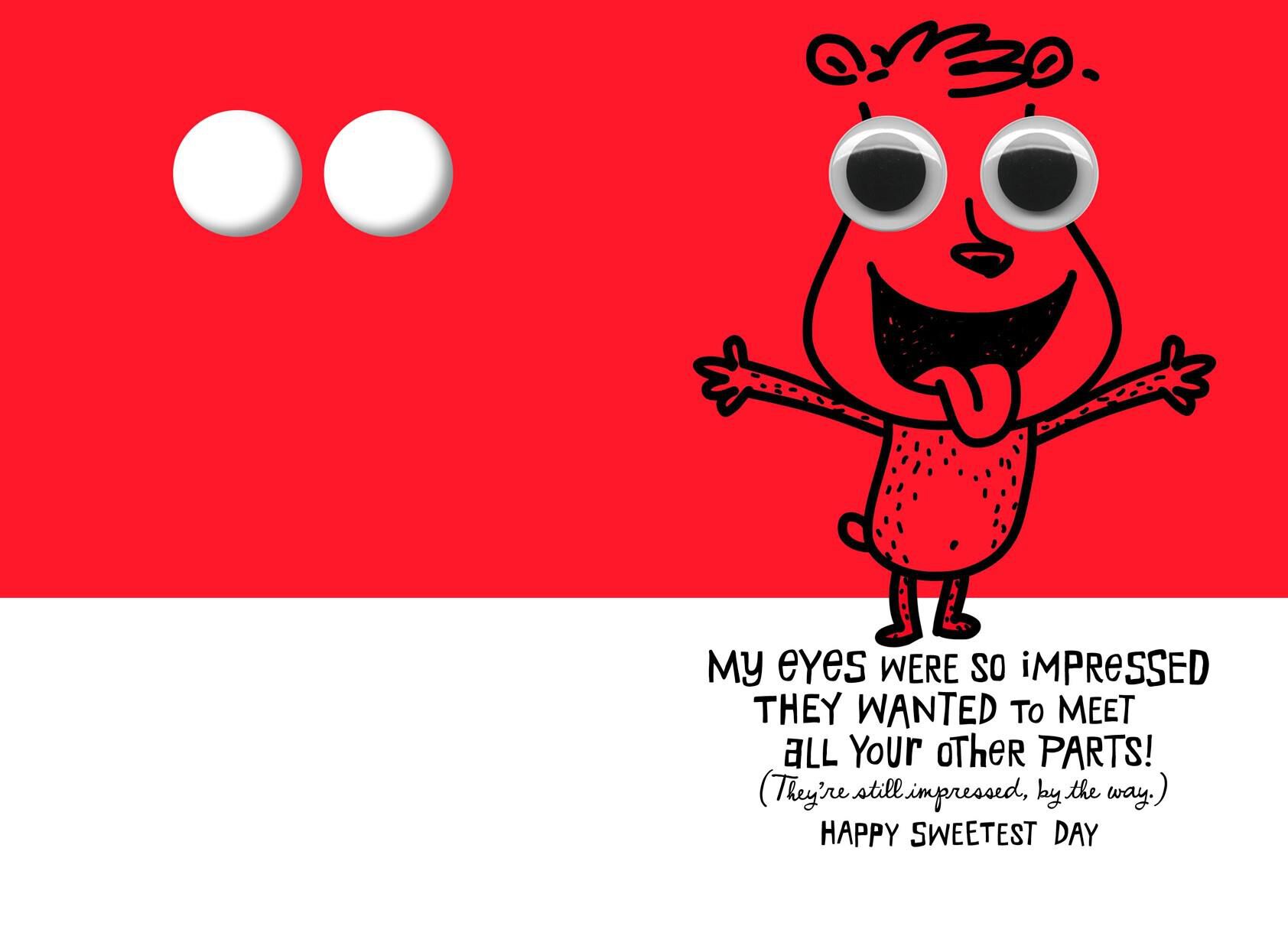 Love at First Sight Funny Sweetest Day Card