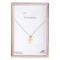 Roman Bubble Gold Cross Necklace for Kids, , large image number 2
