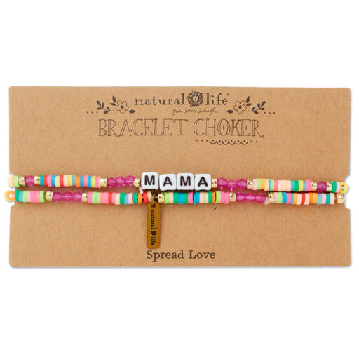Natural Life Mama Bracelet Choker Wrap Jewelry, 