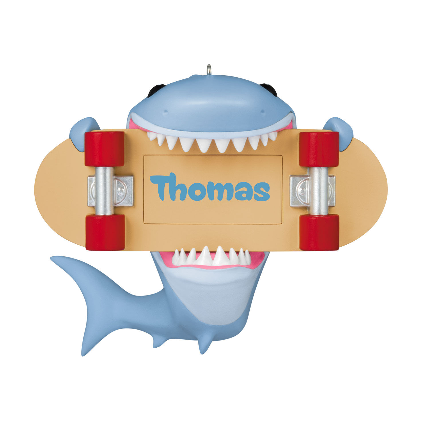 Shark Personalized Ornament, Custom Text