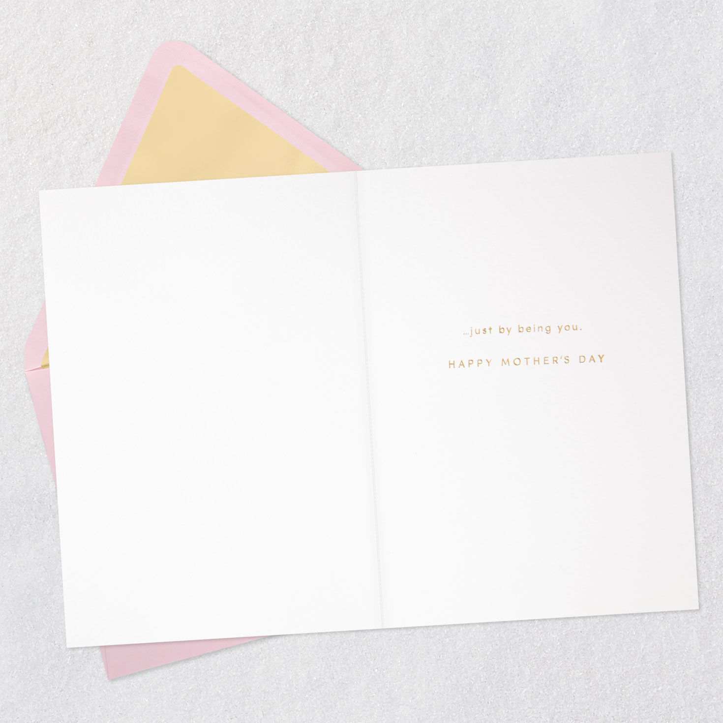 Quilled Paper Butterfly Handmade Mother's Day Card Open card with envelope image number 3