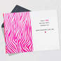 Special You Pink Zebra Valentine's Day Card, , large image number 3