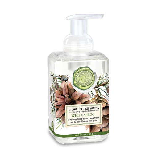 Michel Design Works White Spruce Foaming Hand Soap, 17.8 oz., 