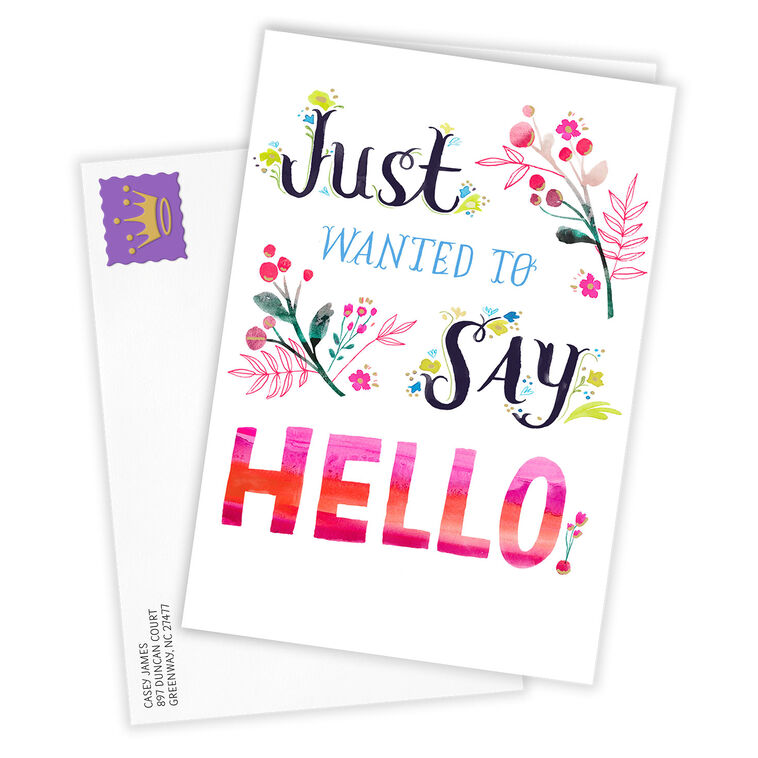Just Wanted to Say Hello Custom Card - Greeting Cards | Hallmark