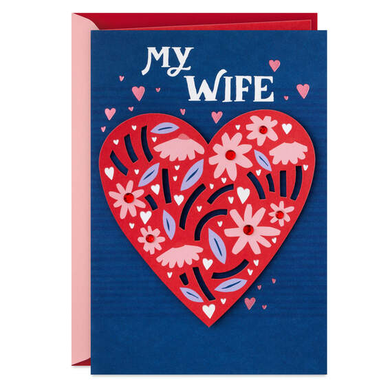 You Have My Heart Valentine's Day Card for Wife, , large image number 1