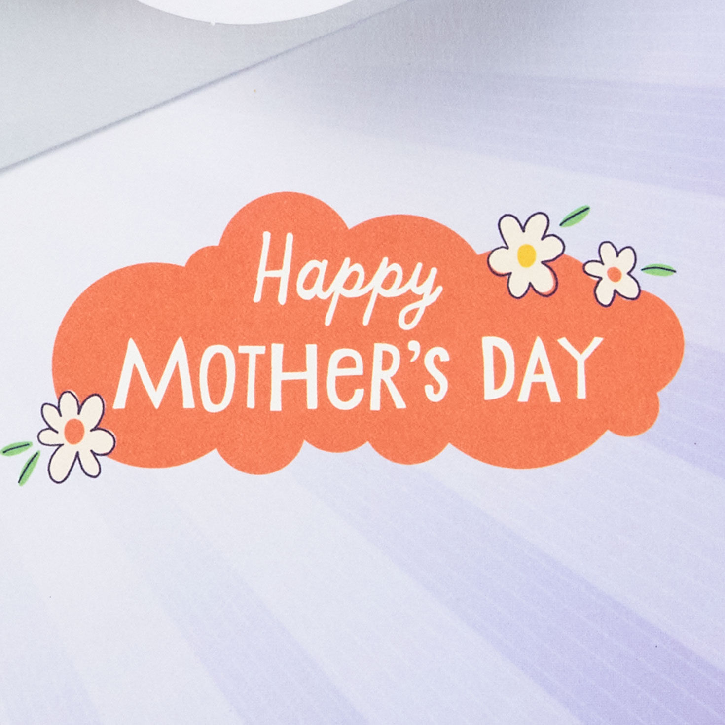 Purple Pop-up Mother's Day Card for Grandmother Sentiment image number 3