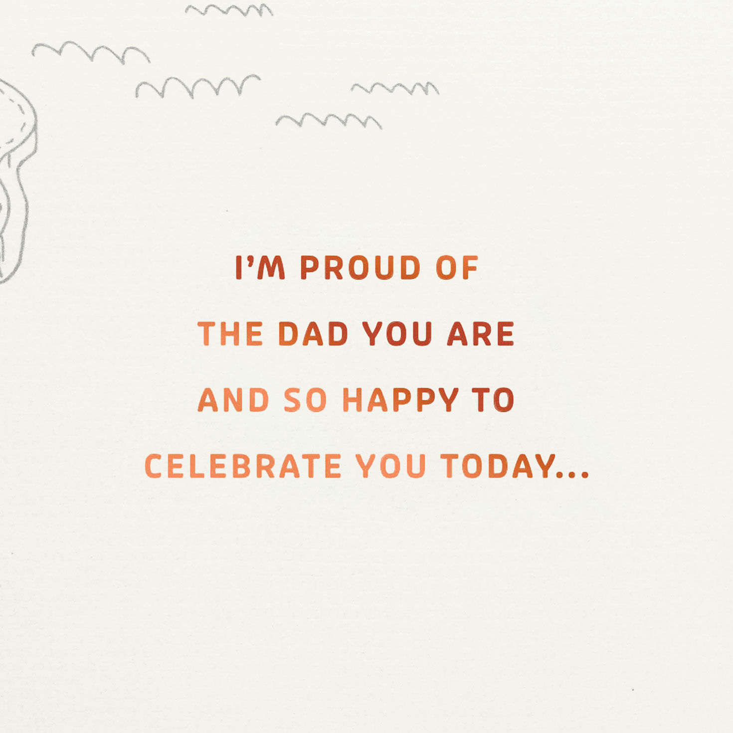 Compass on Map Father's Day Card for Husband Sentiment image number 2