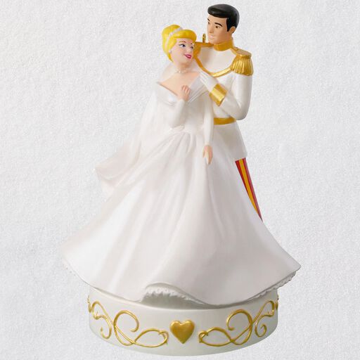 Wedding Keepsake Ornaments Hallmark Cinderella So This Is Love Porcelain Musical Ornament
