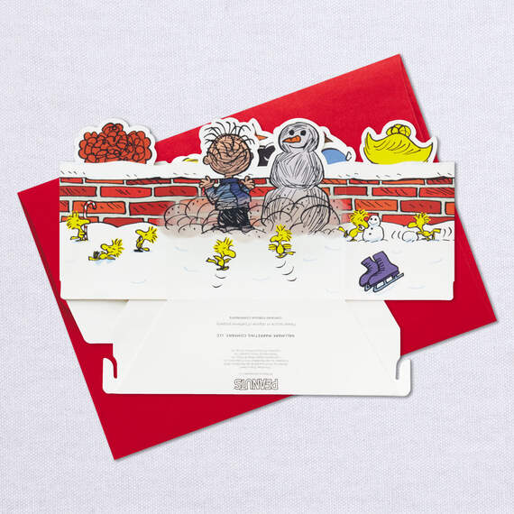 Peanuts® Season's Greetings Musical 3D Pop-Up Christmas Card With Light, , large image number 7