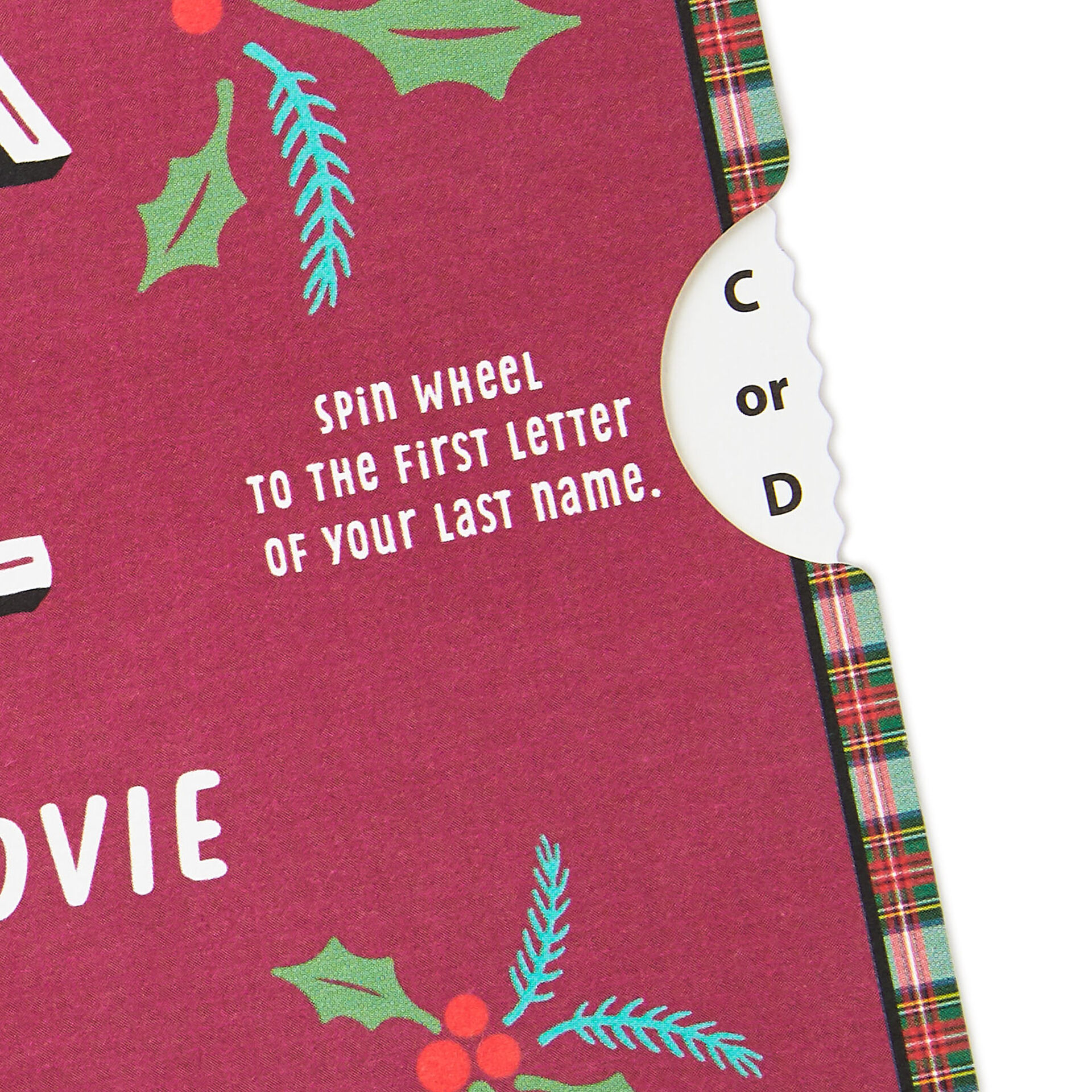 Your Hallmark Channel Christmas Movie Interactive Wheels Christmas Card Greeting Cards Hallmark