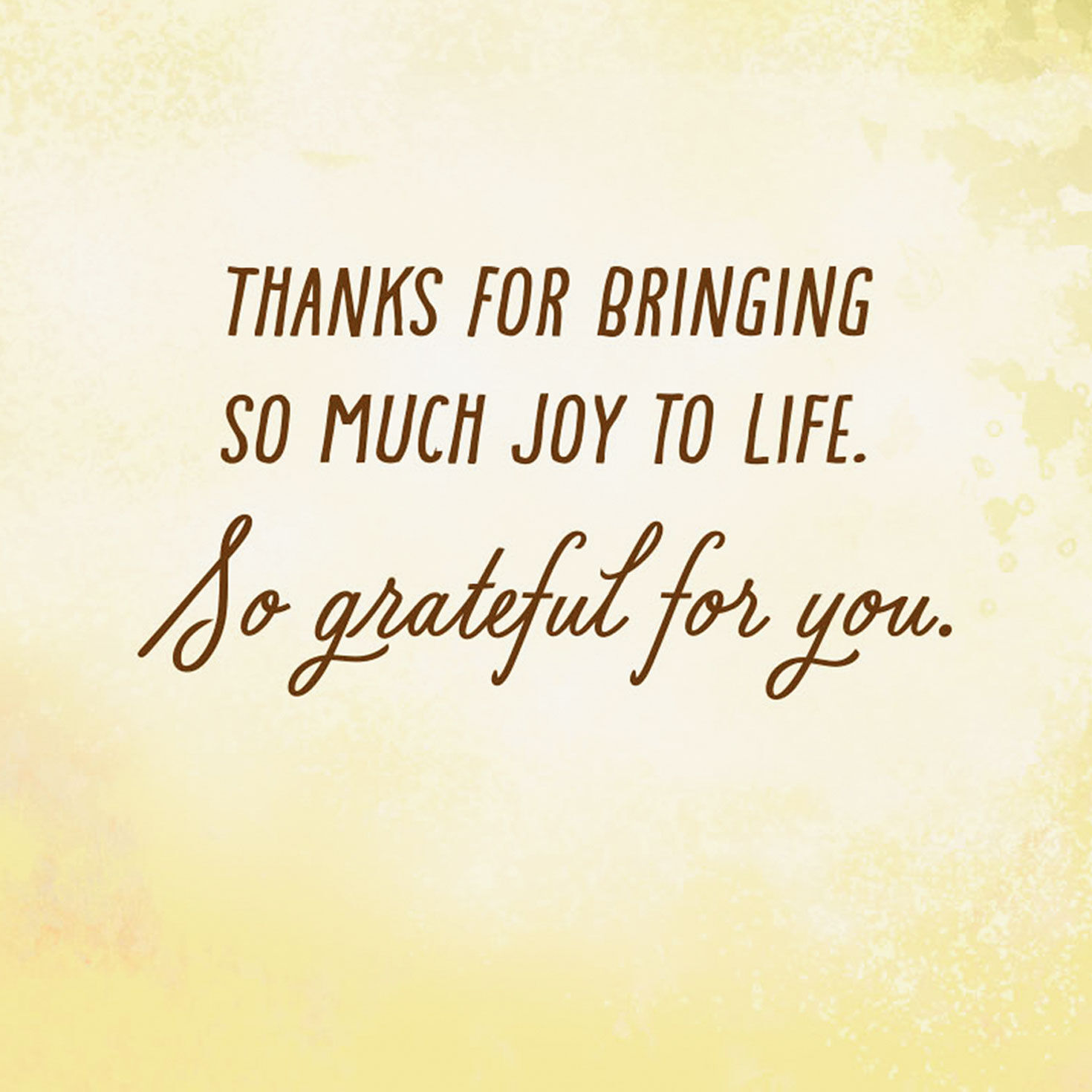 Birch Trees Thank You Card for Daughter Sentiment image number 2