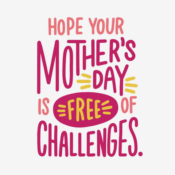 Motherhood Is Full of Challenges Funny Mother's Day Card, , large image number 2