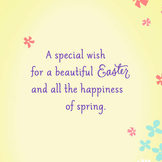A Happy Spring and Beautiful Easter Card, , large image number 2